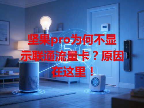 坚果pro为何不显示联通流量卡？原因在这里！