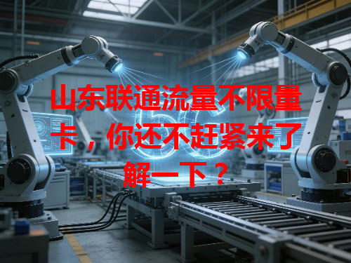 山东联通流量不限量卡，你还不赶紧来了解一下？