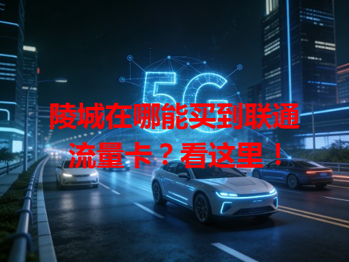 陵城在哪能买到联通流量卡？看这里！