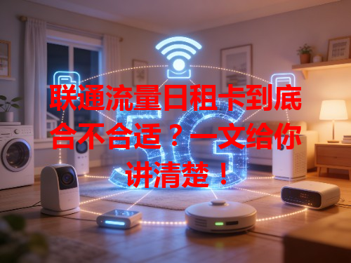 联通流量日租卡到底合不合适？一文给你讲清楚！