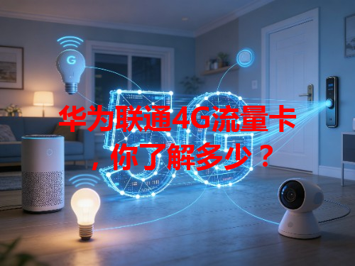 华为联通4G流量卡，你了解多少？