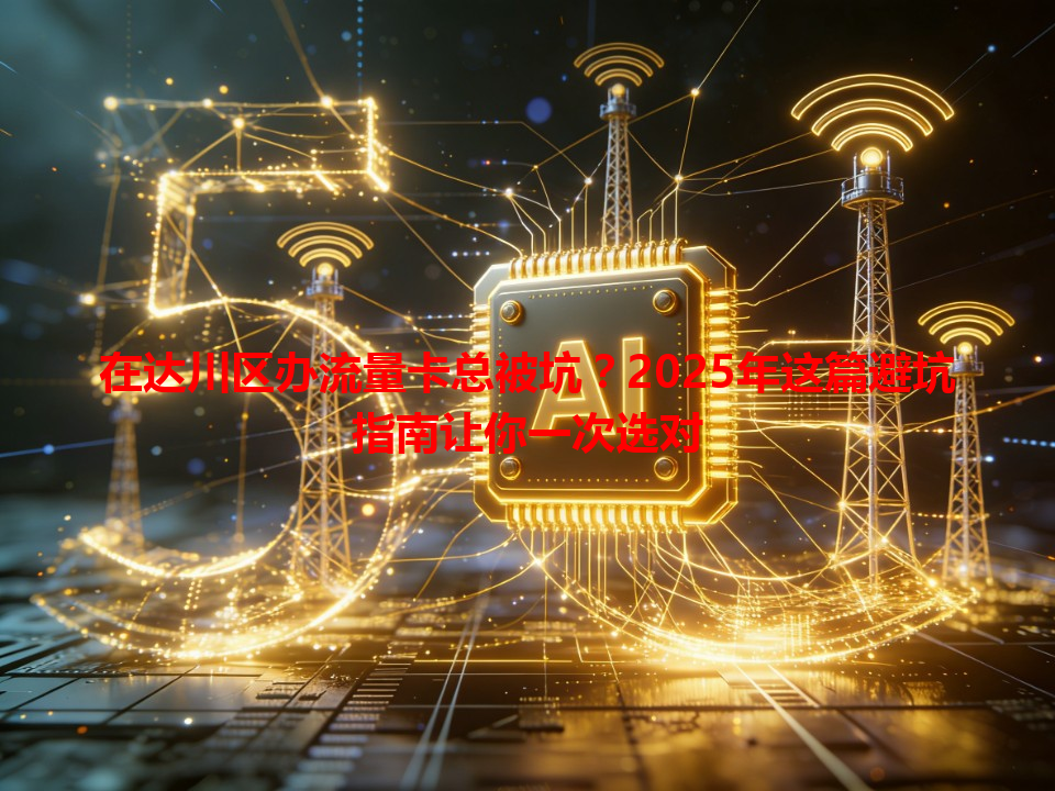 在达川区办流量卡总被坑？2025年这篇避坑指南让你一次选对