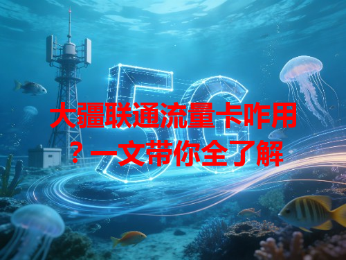 大疆联通流量卡咋用？一文带你全了解