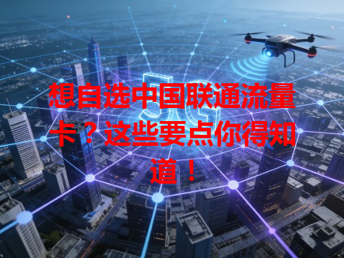 想自选中国联通流量卡？这些要点你得知道！