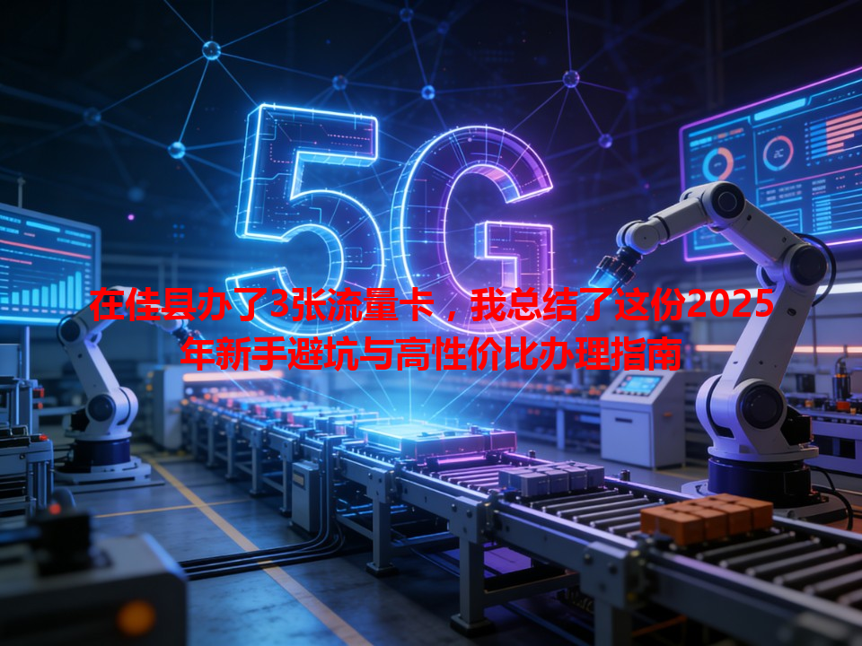 在佳县办了3张流量卡，我总结了这份2025年新手避坑与高性价比办理指南