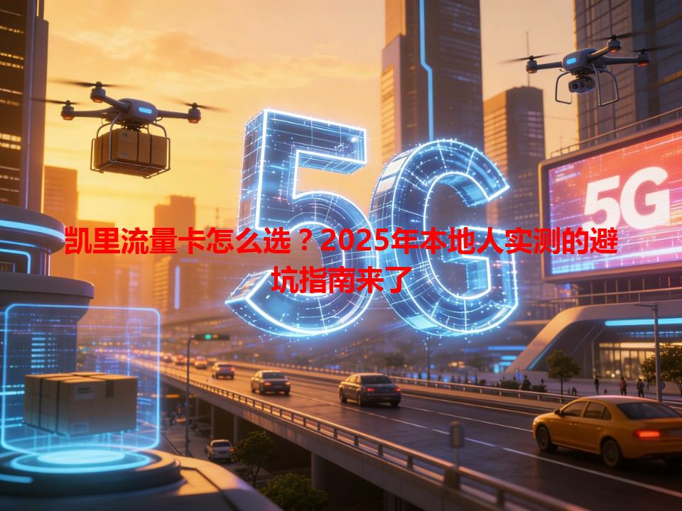 凯里流量卡怎么选？2025年本地人实测的避坑指南来了