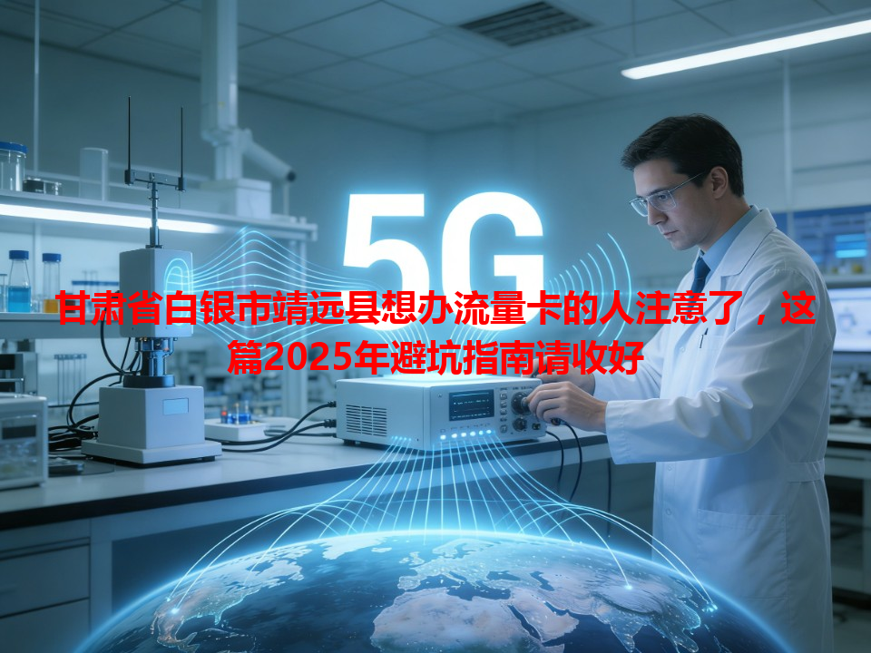 甘肃省白银市靖远县想办流量卡的人注意了，这篇2025年避坑指南请收好