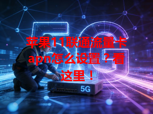 苹果11联通流量卡apn怎么设置？看这里！