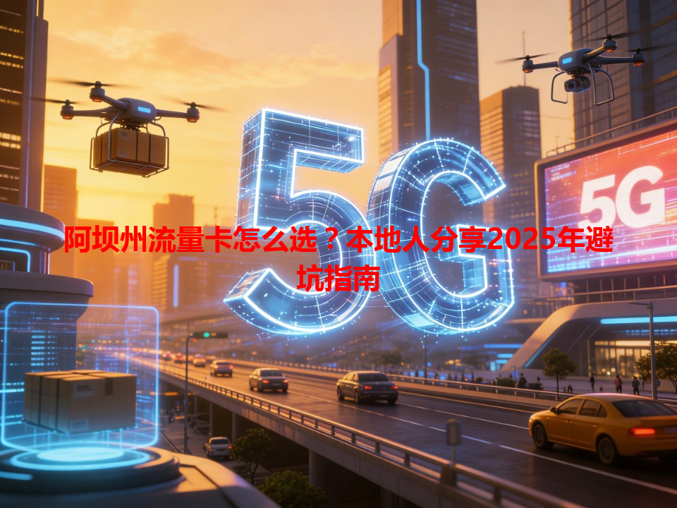 阿坝州流量卡怎么选？本地人分享2025年避坑指南