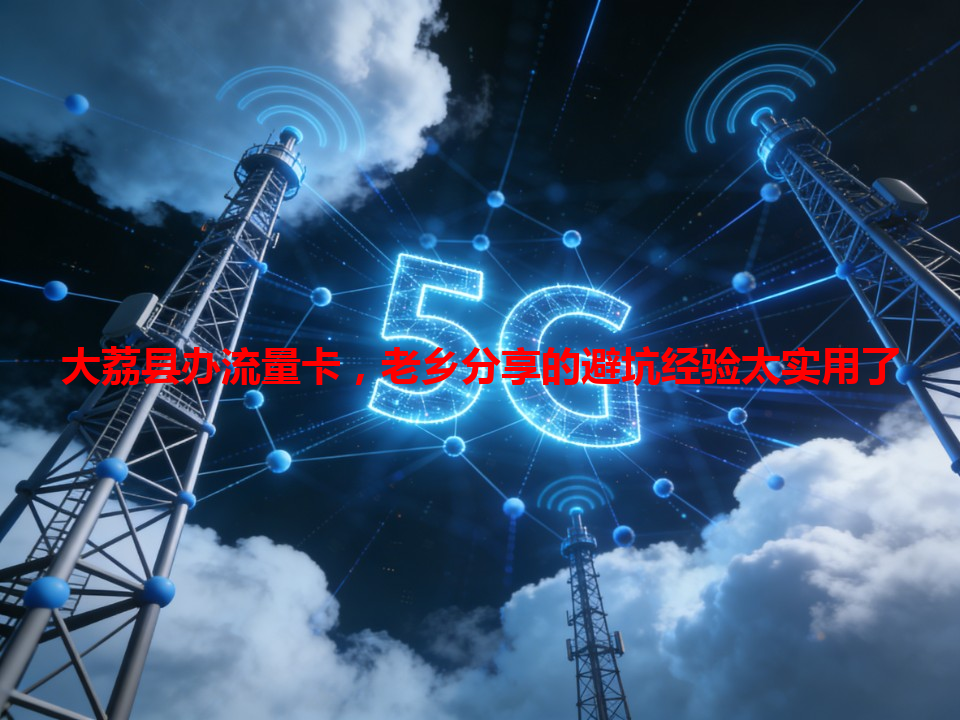 大荔县办流量卡，老乡分享的避坑经验太实用了