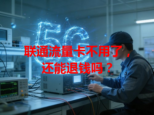 联通流量卡不用了，还能退钱吗？