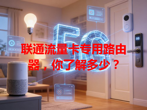 联通流量卡专用路由器，你了解多少？