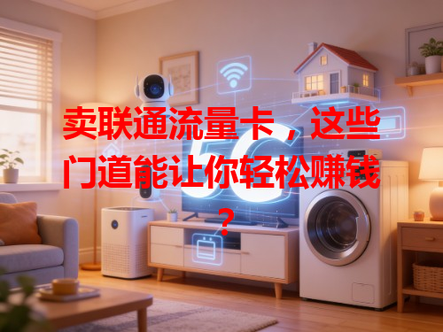 卖联通流量卡，这些门道能让你轻松赚钱？