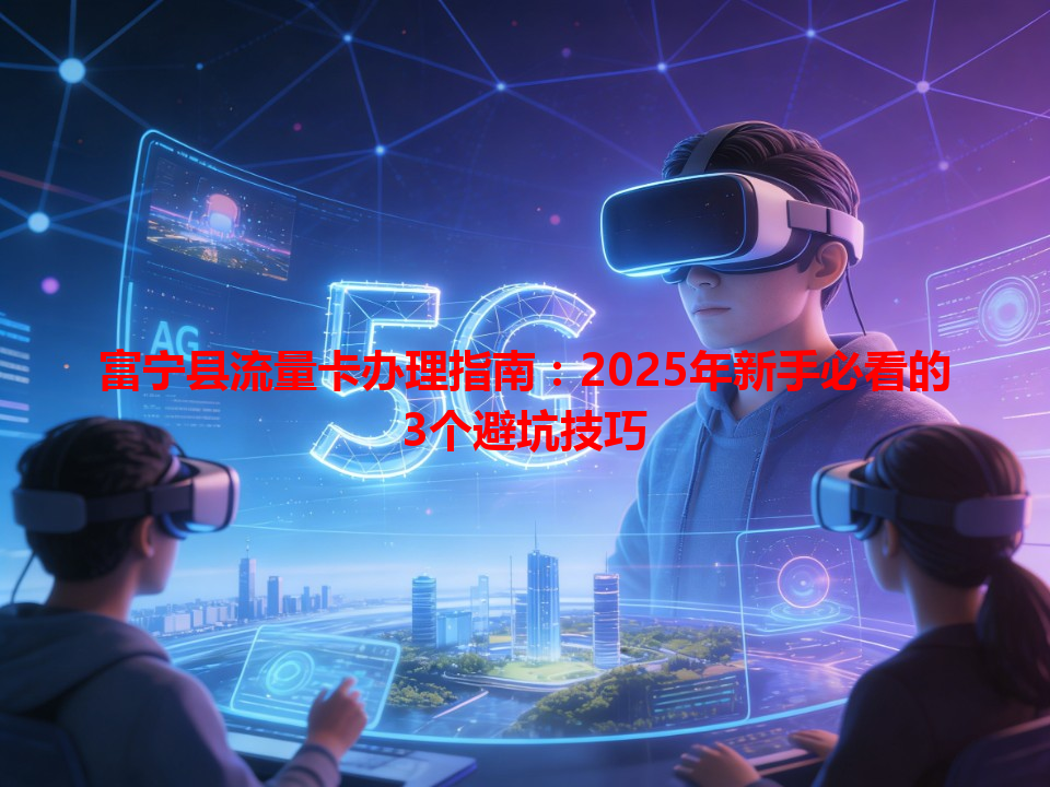 富宁县流量卡办理指南：2025年新手必看的3个避坑技巧