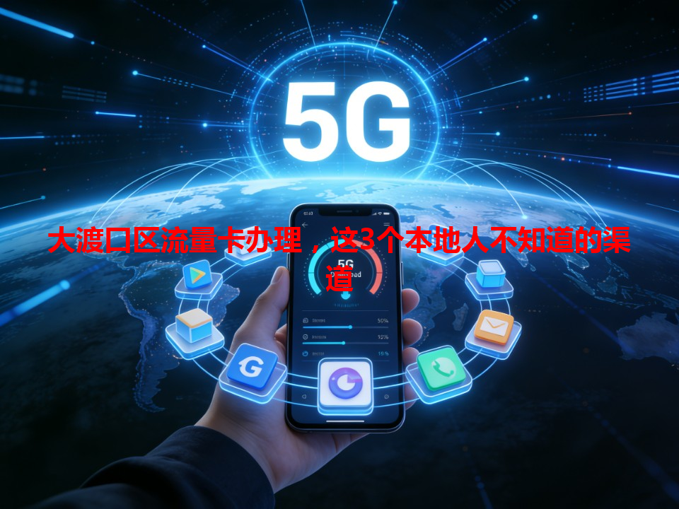 大渡口区流量卡办理，这3个本地人不知道的渠道