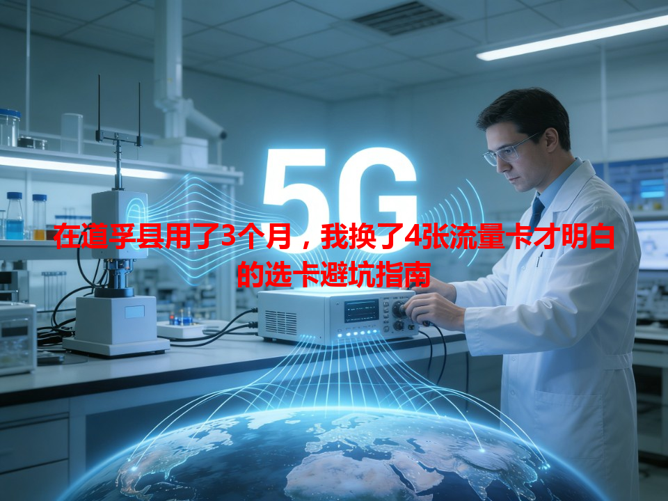 在道孚县用了3个月，我换了4张流量卡才明白的选卡避坑指南