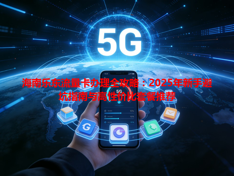 海南乐东流量卡办理全攻略：2025年新手避坑指南与高性价比套餐推荐
