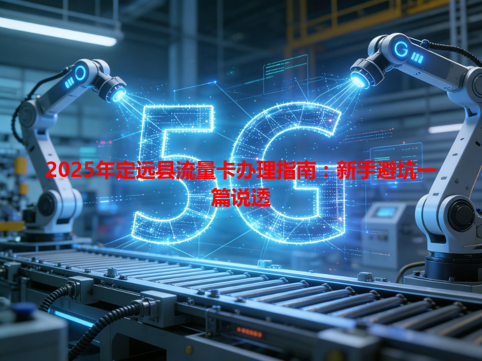 2025年定远县流量卡办理指南：新手避坑一篇说透