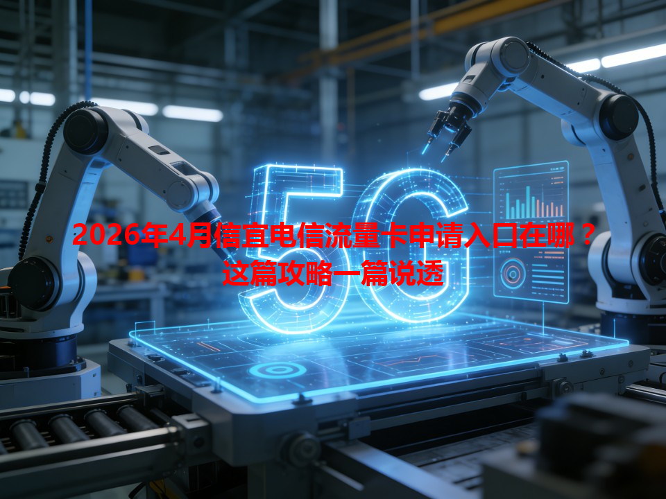 2026年4月信宜电信流量卡申请入口在哪？这篇攻略一篇说透