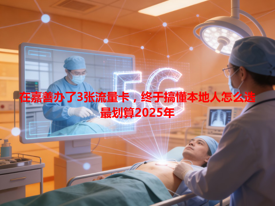 在嘉善办了3张流量卡，终于搞懂本地人怎么选最划算2025年