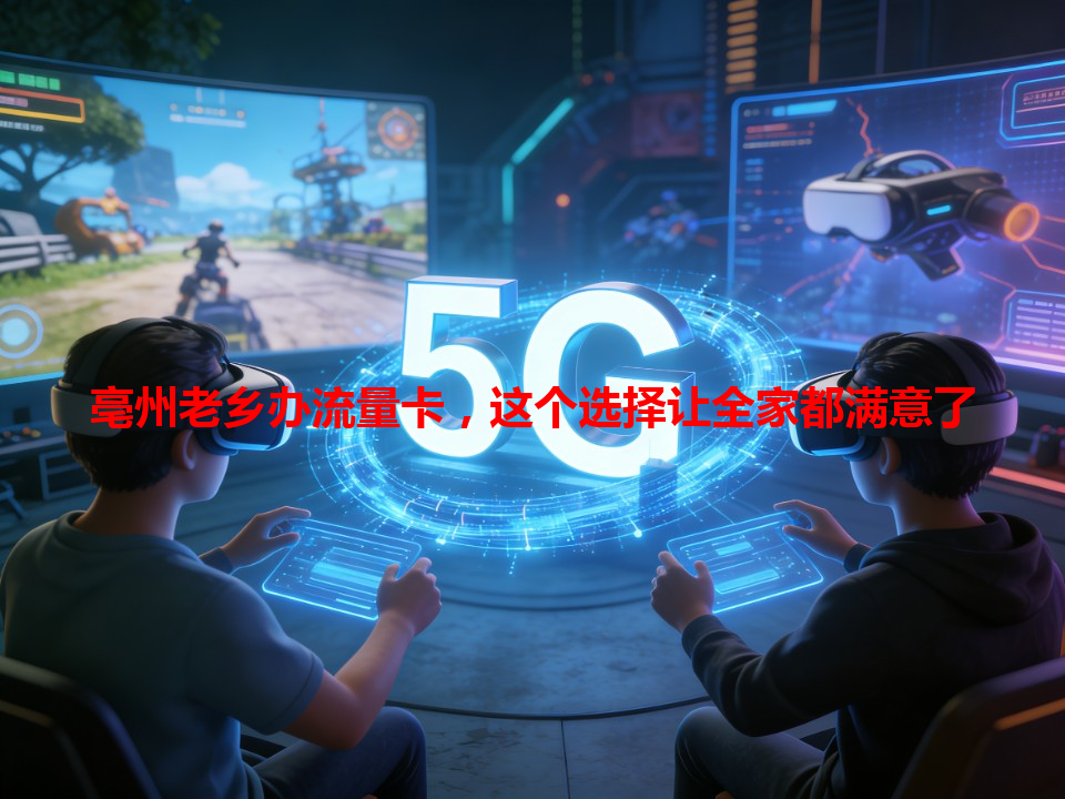 亳州老乡办流量卡，这个选择让全家都满意了