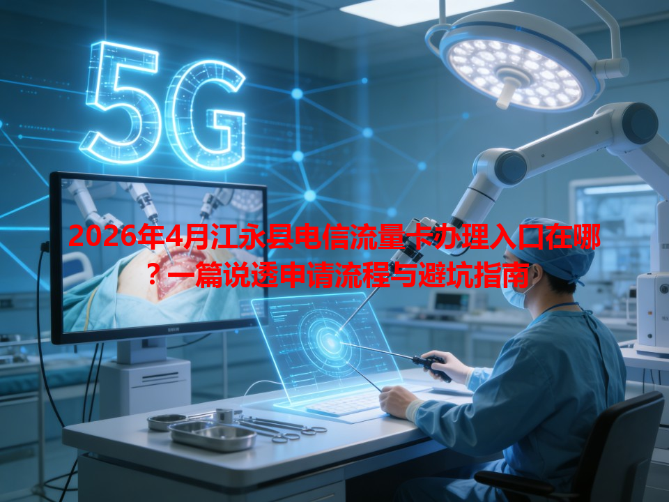 2026年4月江永县电信流量卡办理入口在哪？一篇说透申请流程与避坑指南