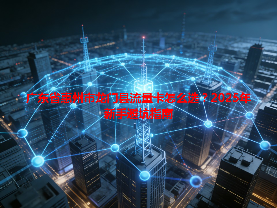 广东省惠州市龙门县流量卡怎么选？2025年新手避坑指南