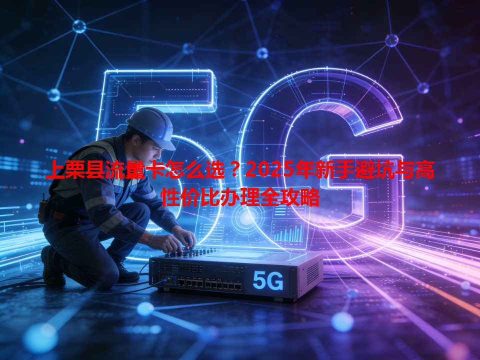 上栗县流量卡怎么选？2025年新手避坑与高性价比办理全攻略