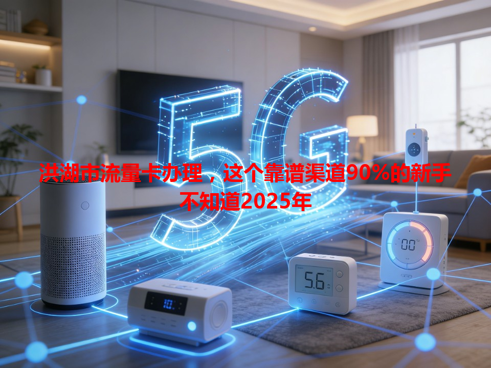 洪湖市流量卡办理，这个靠谱渠道90%的新手不知道2025年