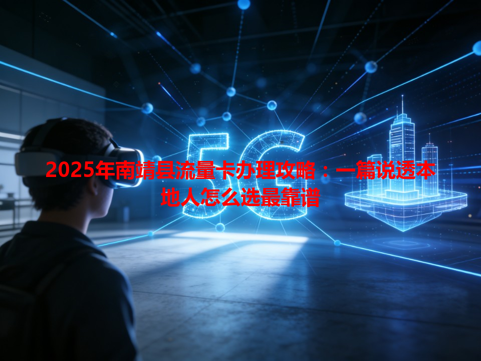 2025年南靖县流量卡办理攻略：一篇说透本地人怎么选最靠谱