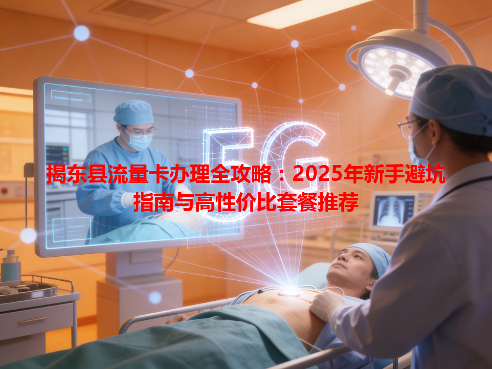 揭东县流量卡办理全攻略：2025年新手避坑指南与高性价比套餐推荐