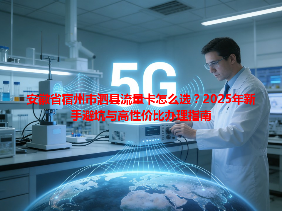 安徽省宿州市泗县流量卡怎么选？2025年新手避坑与高性价比办理指南