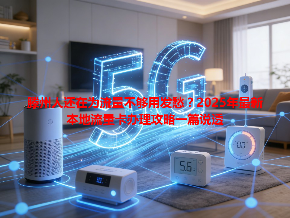 滕州人还在为流量不够用发愁？2025年最新本地流量卡办理攻略一篇说透