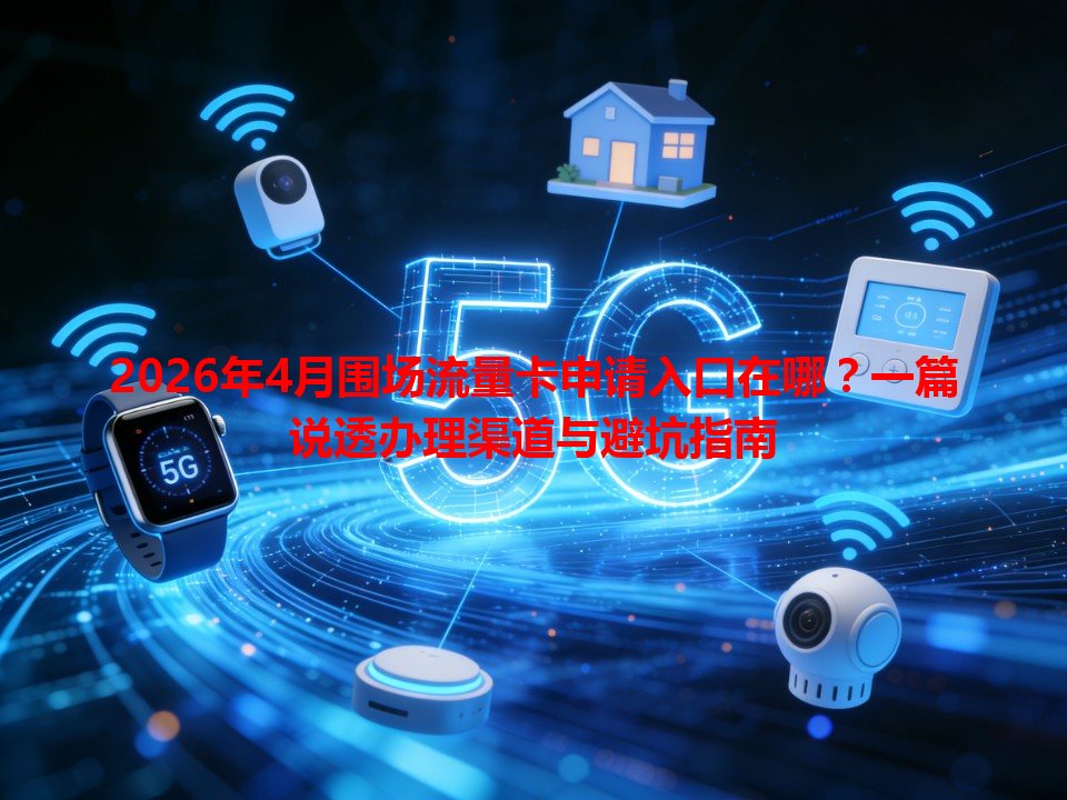 2026年4月围场流量卡申请入口在哪？一篇说透办理渠道与避坑指南