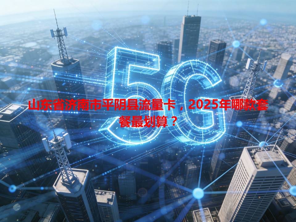 山东省济南市平阴县流量卡，2025年哪款套餐最划算？