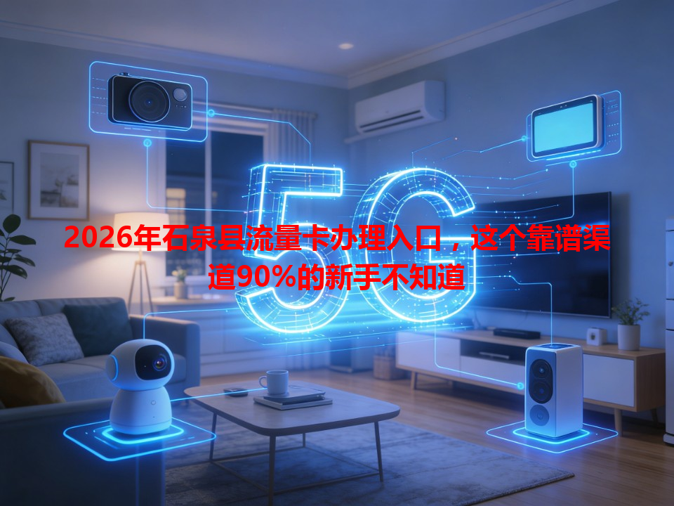 2026年石泉县流量卡办理入口，这个靠谱渠道90%的新手不知道