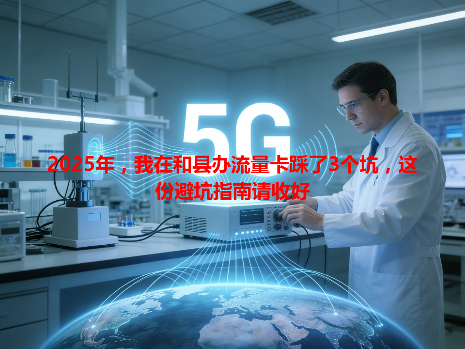 2025年，我在和县办流量卡踩了3个坑，这份避坑指南请收好