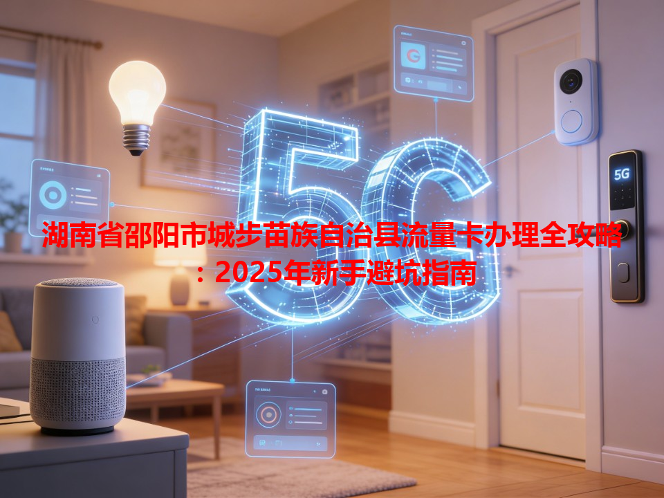 湖南省邵阳市城步苗族自治县流量卡办理全攻略：2025年新手避坑指南