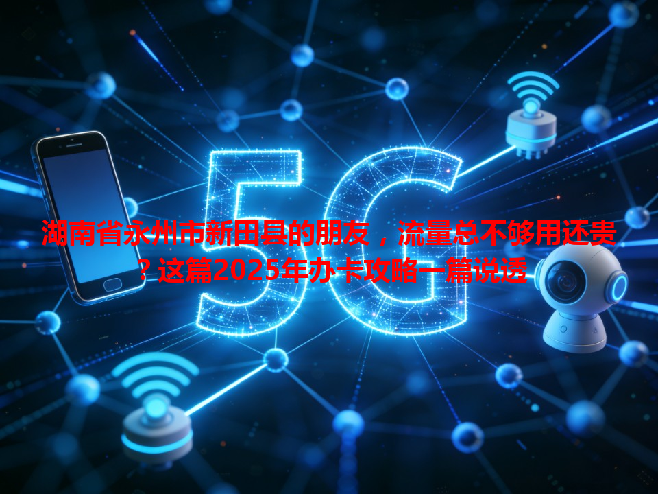 湖南省永州市新田县的朋友，流量总不够用还贵？这篇2025年办卡攻略一篇说透