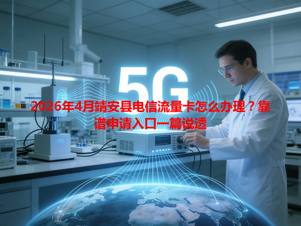 2026年4月靖安县电信流量卡怎么办理？靠谱申请入口一篇说透