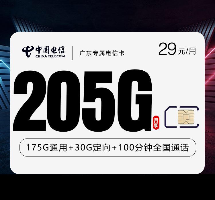 2026年5月3日广东省茂名市电信、联通、移动流量卡套餐介绍