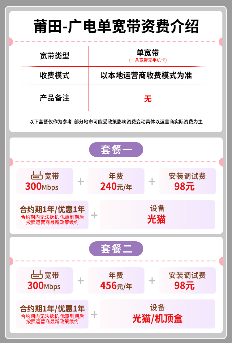 宽带套餐详情图