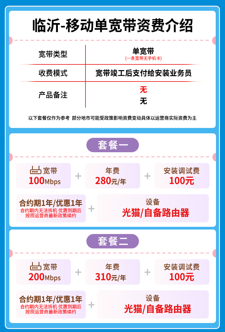 宽带套餐详情图