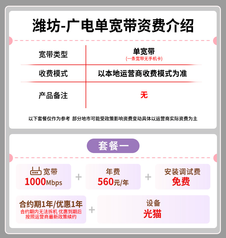 宽带套餐详情图