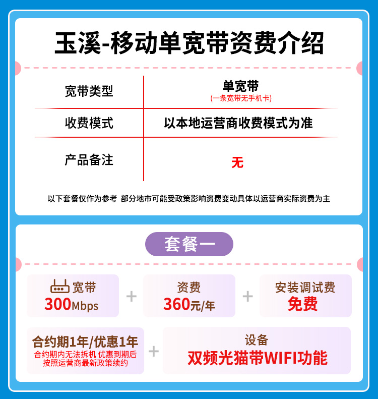 宽带套餐详情图