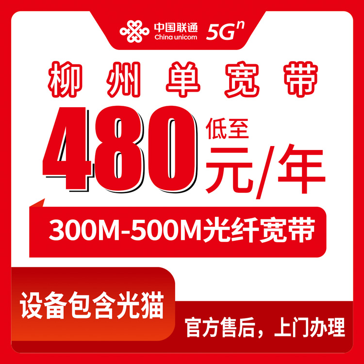 2026年10月4日广西壮族自治区柳州融水县联通单宽480-600包年300-500M，乡镇街道都能装吗