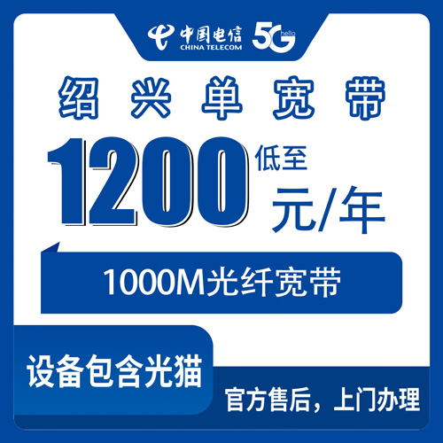 2026年10月29日浙江省绍兴新昌县电信单宽带1000M包年1200元，新昌各乡镇街道装机情况聊聊