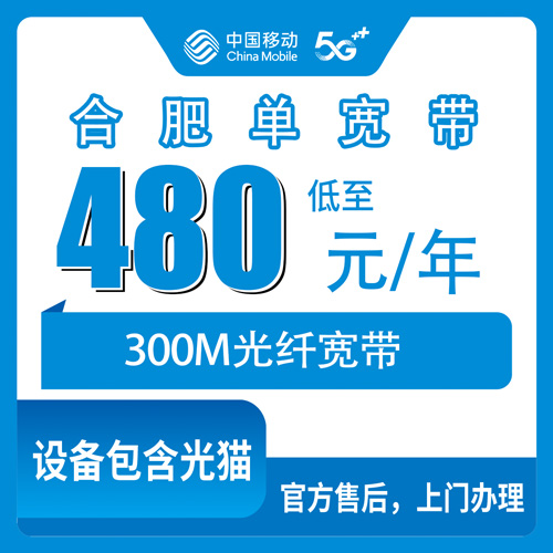 2026年10月30日安徽省合肥肥西县移动单宽带480元包年300M，上派桃花紫蓬等乡镇装机情况聊聊